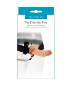 Alternative view of Me You Us The Extender Plus Vibrating Hollow Strap On