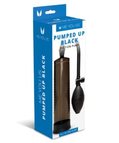 Me You Us Pumped Up Black Suction Penis Pump