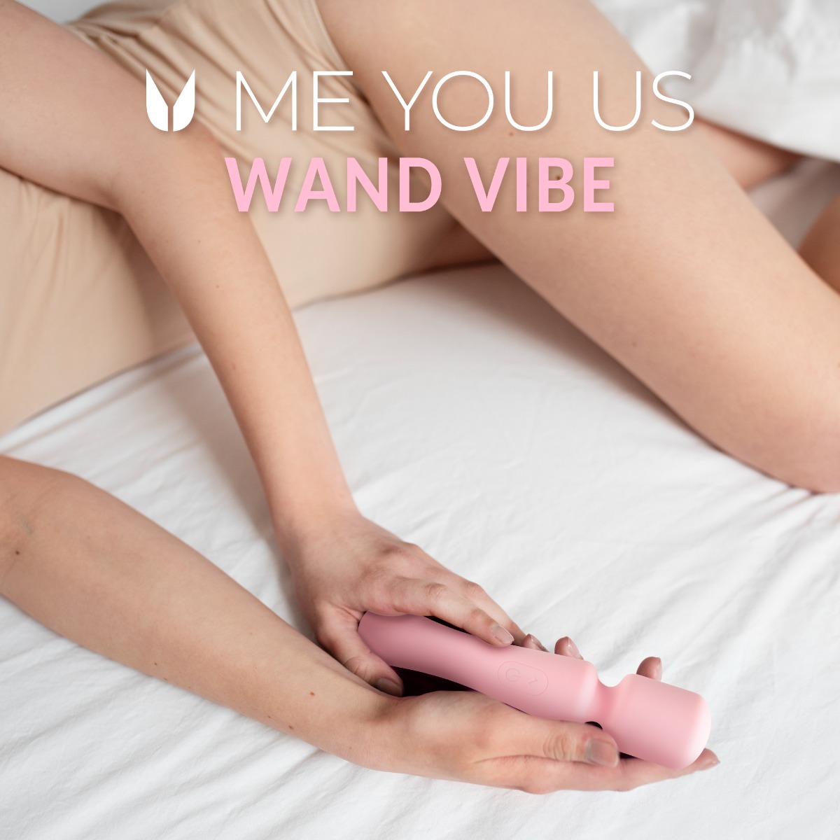 Me You Us Wand Vibrator Pink - Image 3