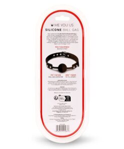 Alternative view of Me You US Silicone Ball Gag