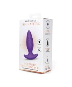 Alternative view of Me You Us Signature The Swirl Vibrating Plug