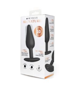 Alternative view of Me You Us Signature The Vibrating Plug Black
